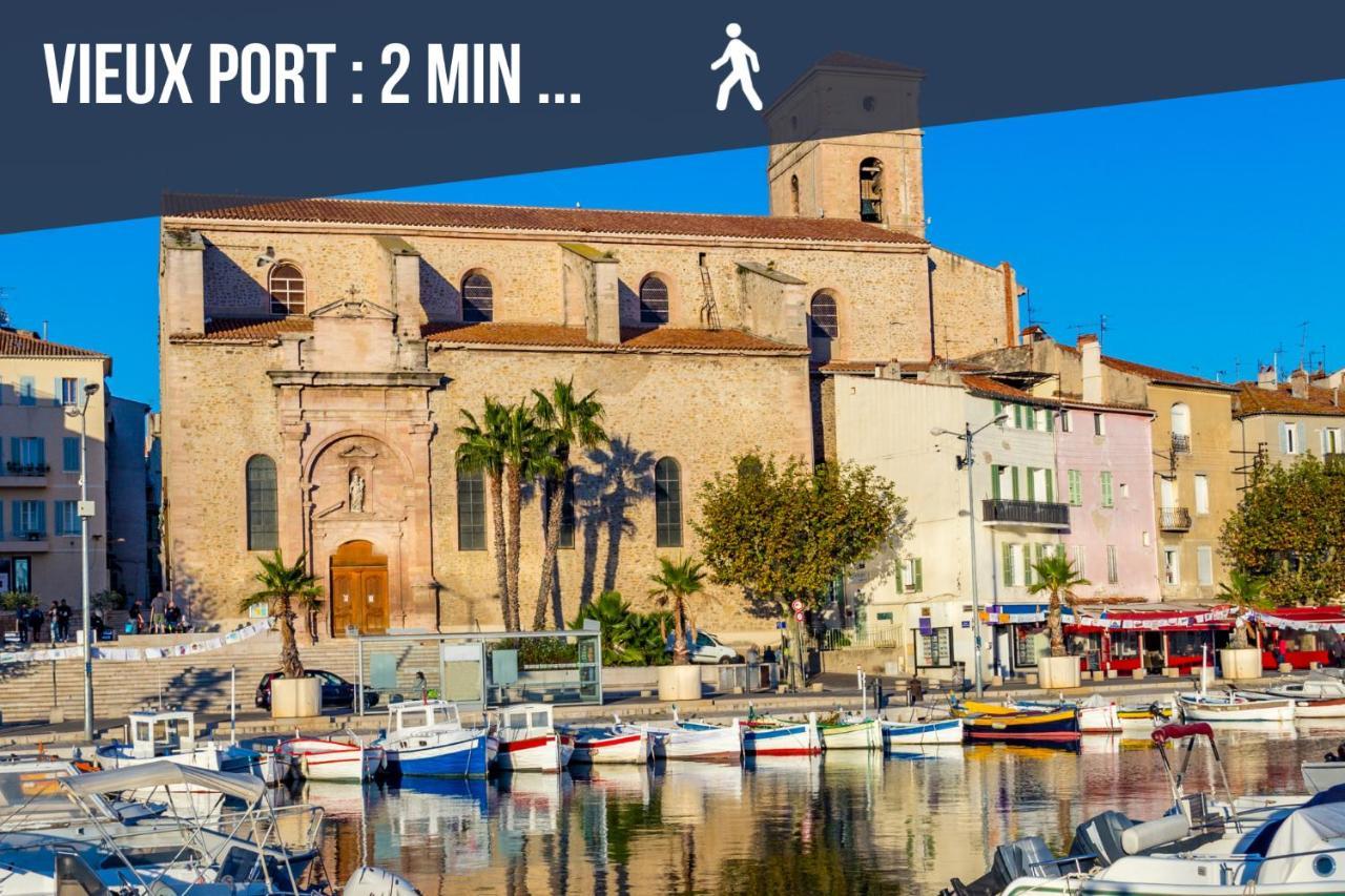 Sunny Duplex 4Pers 50M2 A 2Mn A Pieds Du Vieux Port Apartman La Ciotat Kültér fotó
